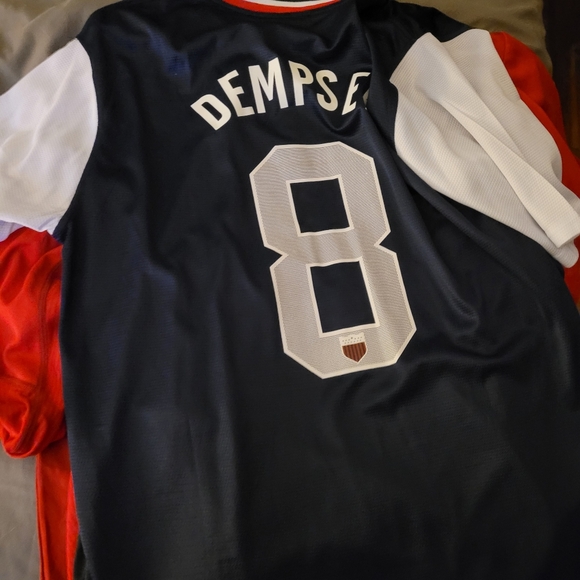 2012 USA Navy Dempsey 8 jersey - Picture 2 of 2